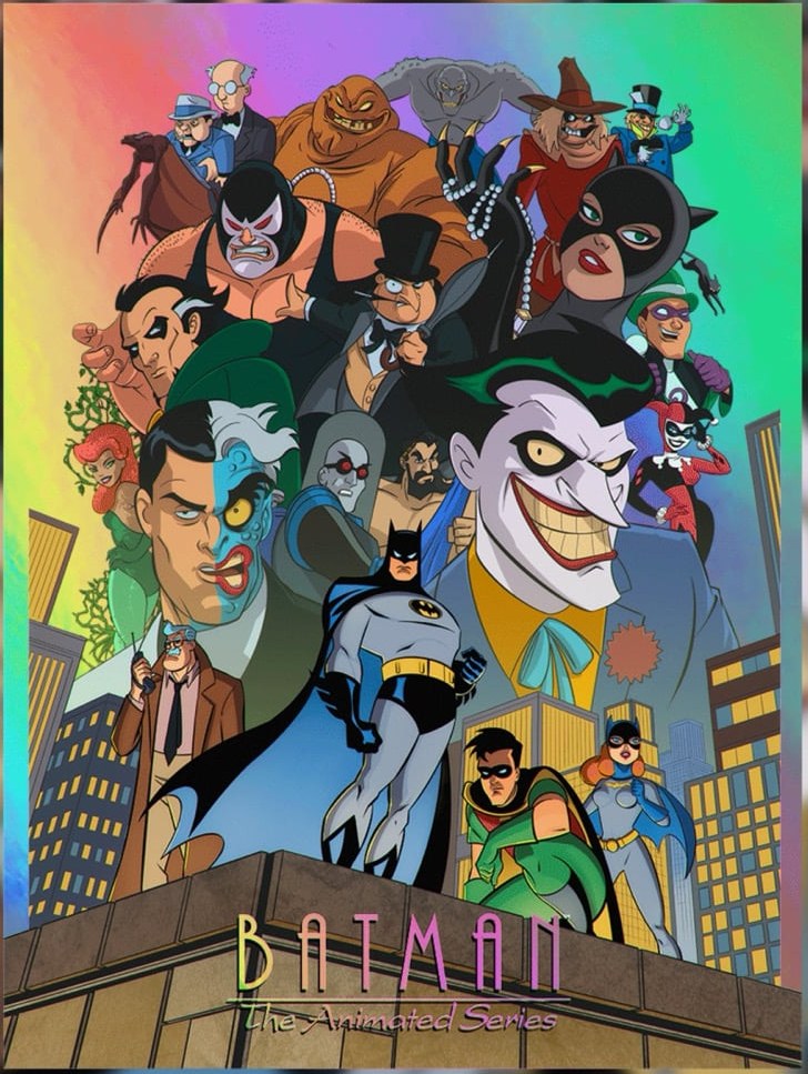 Batman the Animated Series Colour Foil Variant Artist Proof