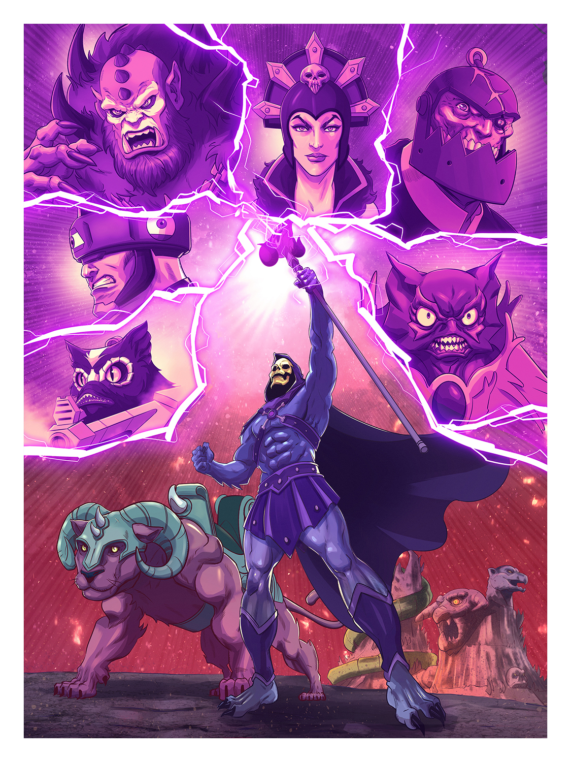 Skeletor poster